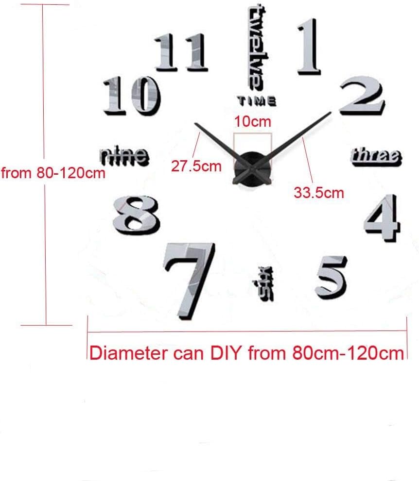 Decorative 3d Clock / Diy Clock Creative 3d Wooden Wall Clock For Home Decor